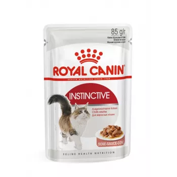 Märg kassitoit Royal Canin Instinctive 12 x 85 g — linnuliha, täiskasvanud, kuseteede tervise toetus
