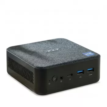 Miniarvuti Acer Revo RB102 — 7-265V protsessor, 16 GB muutmälu, 1 TB SSD, must, Windows 11 Pro