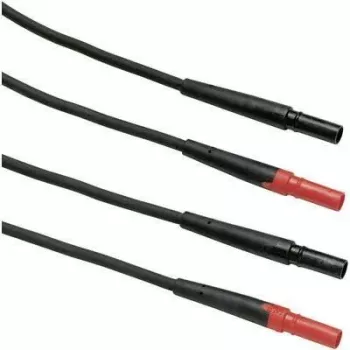 Fluke TL27 - Test Lead - Must - Red - CAT III - EPDM - 1,5 m - 1000 V (668571)