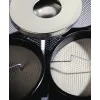 Vastupidav tuha-/prügikast - ümmargune - 17 L - metall