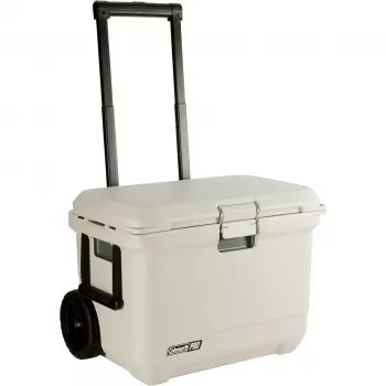 Coleman Pro 55QT Wheeled Cooler Box Valge 52L 120h