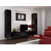 Cama suletud Kapp VIGO '180' 180/40/30 must/must läikiv