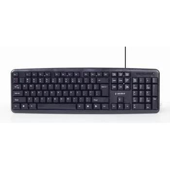 Gembird KBS-UO4-01 klaviatuur ja hiir komplektis kontor USB QWERTY US English must