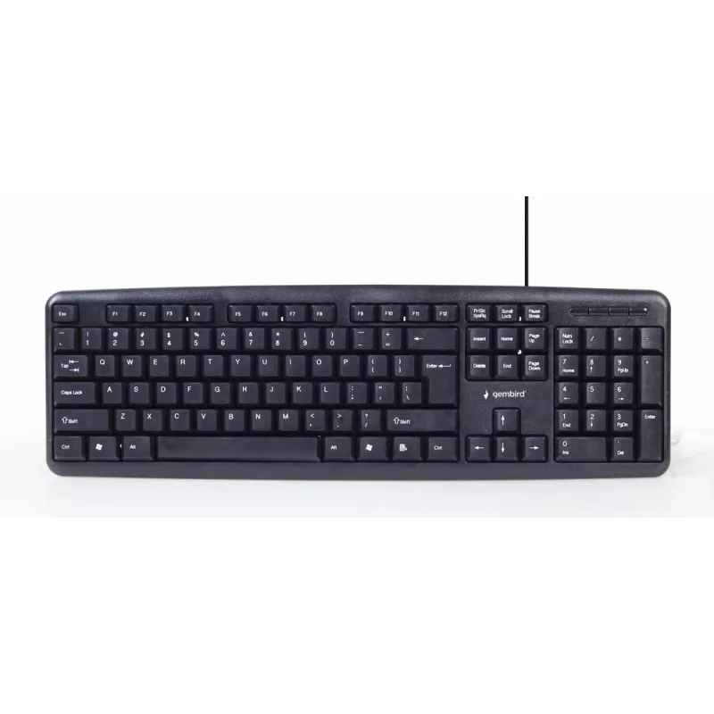 Gembird KBS-UO4-01 klaviatuur ja hiir komplektis kontor USB QWERTY US English must