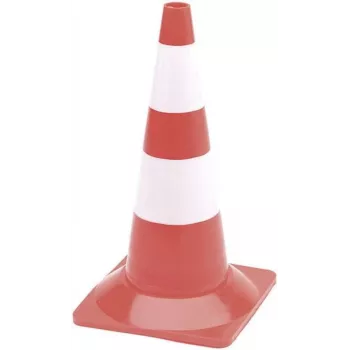 Velleman 1190-50 liikluskoonus punane-valge PVC (1190-50)