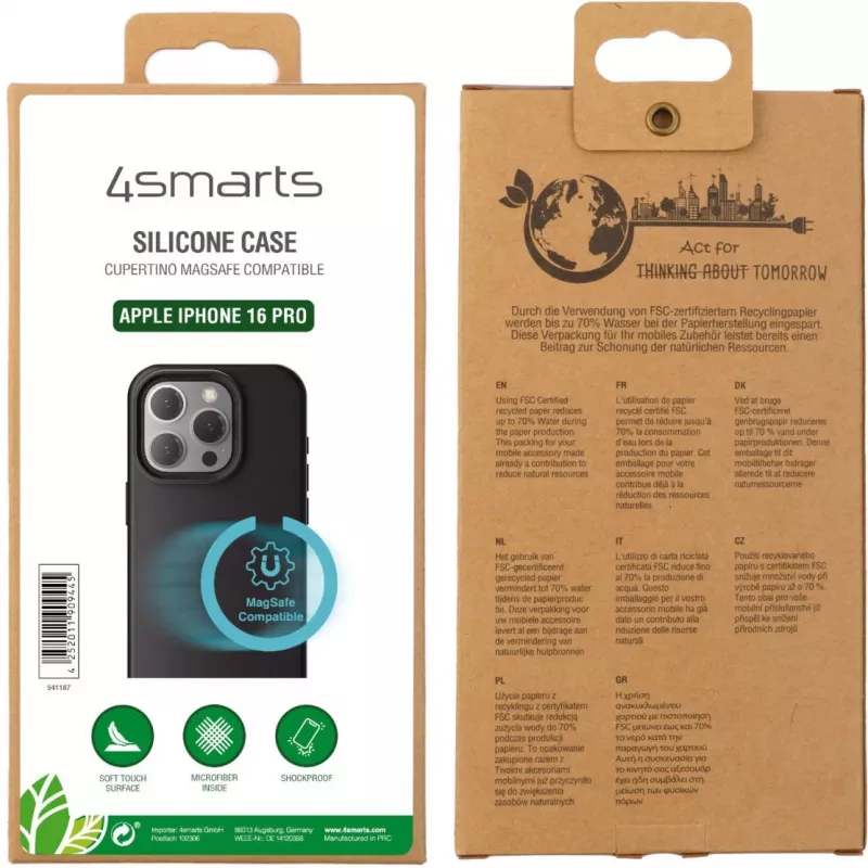 Katte 4smarts iPhone 16 Pro 16 cm (6.3 tolli) must