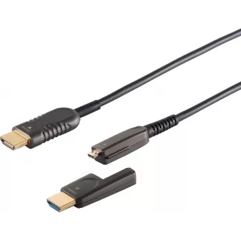 Optilise HDMI-kaabli komplekt ShiverPeaks 30-02755 4K — 75 m pikkus