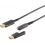 Optilise HDMI-kaabli komplekt ShiverPeaks 30-02755 4K — 75 m pikkus