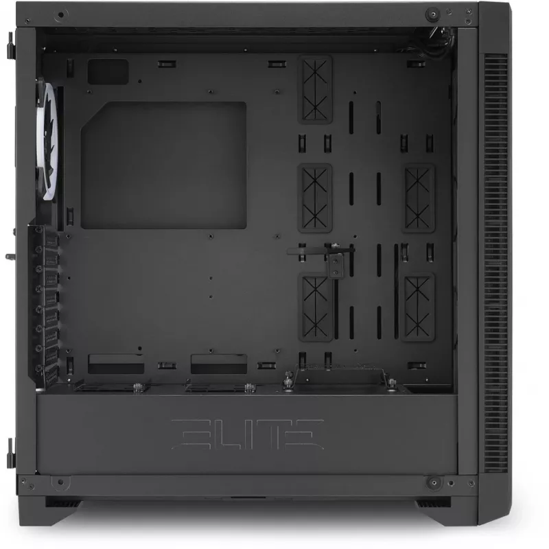 Sharkoon Elite Shark CA200M - Tower - E-ATX / SSI EEB - aknafassaadiga külgpaneel (karastatud klaas)