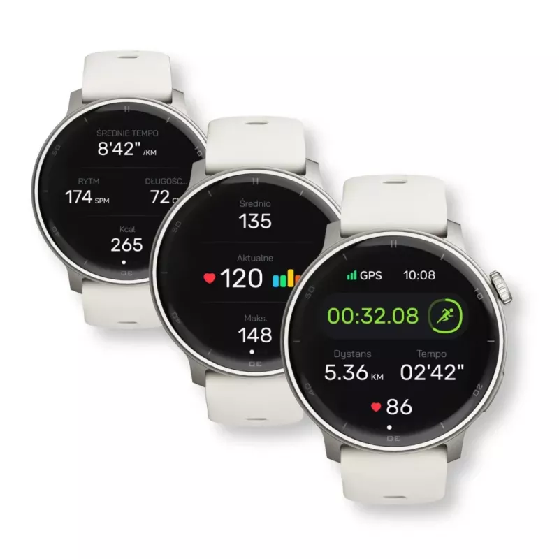 Stelio Activ GPS 46mm Silver STSWA101SR nutikell, GPS, 46 mm korpus