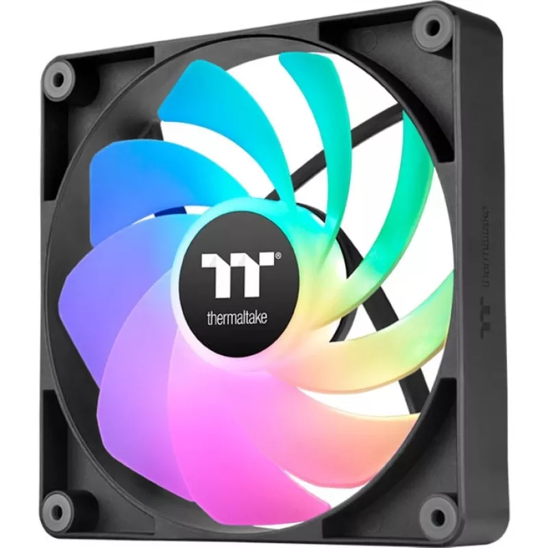 Thermaltake CT120 Reverse ARGB 120mm korpuse ventilaatorid, 2 tk, must