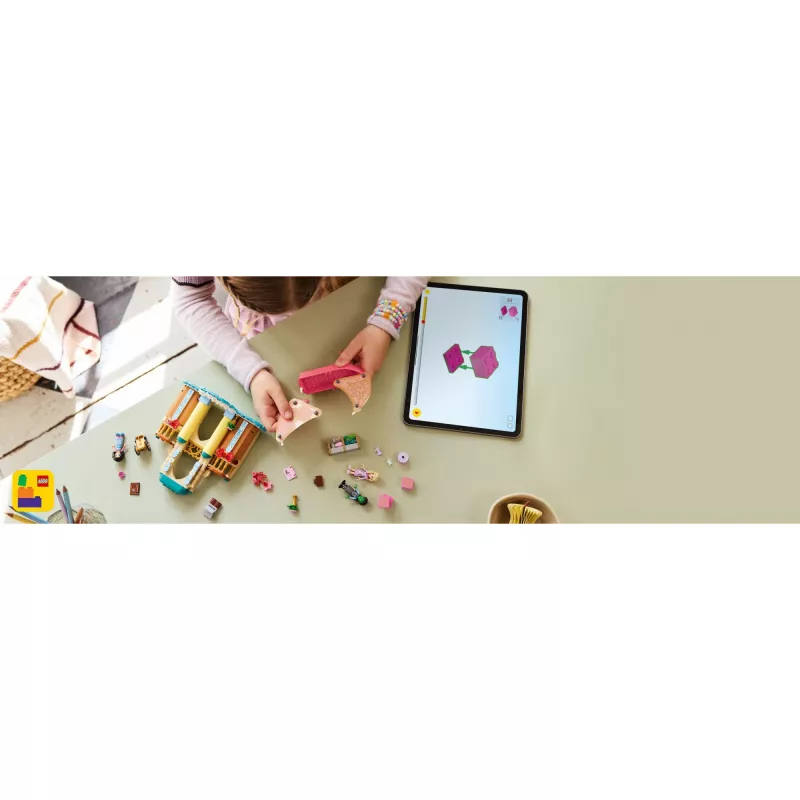 Konstruktsioonimänguasi LEGO komplekt 75681 koos Wickedi, Glinda, Elphaba, Nessarose ja Shizi Ülikooli minifiguuridega