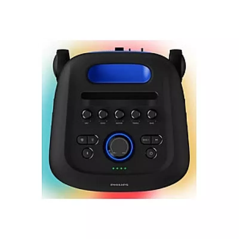 Kaasaskantav peokõlar Philips TAX5000E/10 2-suunaline, 100 W RMS, Bluetooth, 20–20000 Hz, 4 Ω, must
