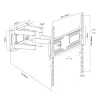 TV kronstein 21-75' 50kg, MC-788