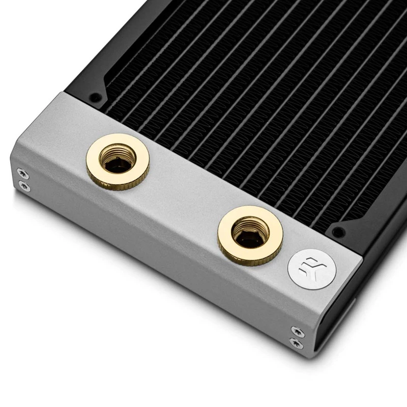 Liitmik EK Water Blocks messing kuldne 3,75 mm kõrgus 2,3 cm läbimõõt
