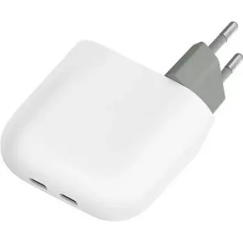 Google Flex 67W Dual USB-C kiirlaadija valge