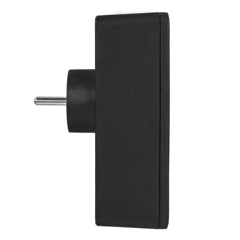 Toitejaotur MACLEAN MCE248 F/B — 3 vahelduvvoolu pesa (1x16A, 2x6A) ja 4 USB-porti (2xUSB‑A, 2xUSB‑C PD 20W), EL-pistik, must