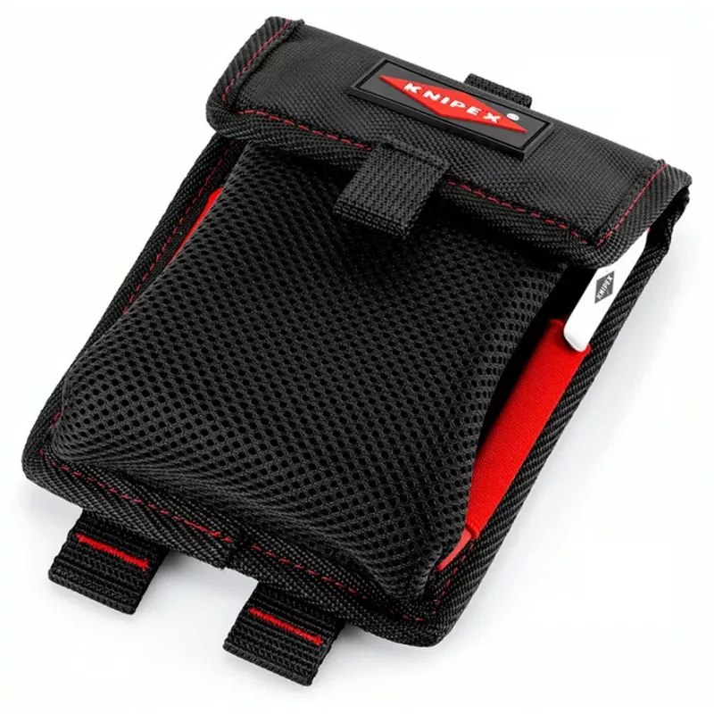 Tööriistakott Knipex Modular Bag 00 19 50 LE must/punane, tühi, moodulsüsteem tööriistadele