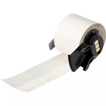 Brady, M6-32-427, Vinyl, selbstlaminierend, Valge/Transparent, matt, 38.10 x 12.70(38.10) mm, for kaabel Diameter of 4.00 - 8.10 mm, permanent (250 E.) (174283)