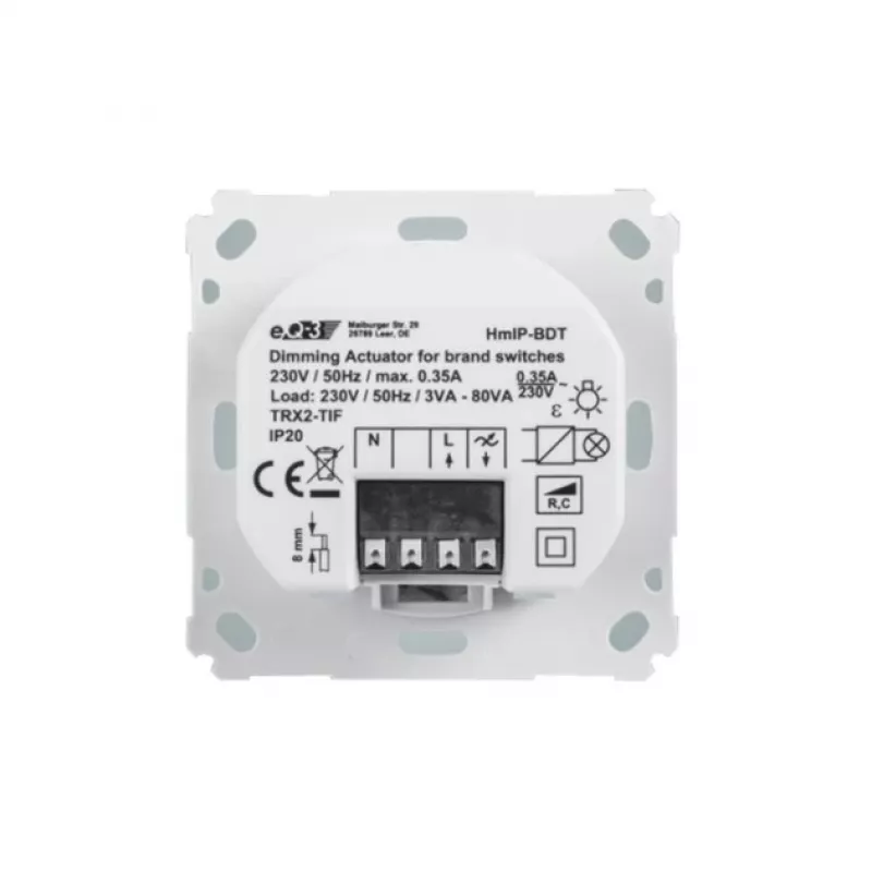 eQ-3 AG Homematic IP HmIP-BDT - Dimmer - Juhtmeta - 868,3 MHz