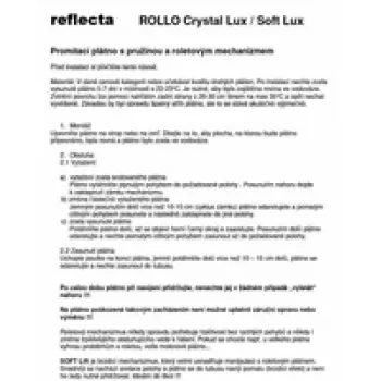 Projektsiooniekraan Reflecta CrystalLine Rollo 176x176 cm