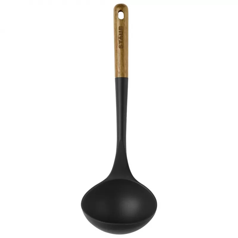 Staub lusikas - 31 cm, pruun-must