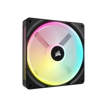 Corsair iCUE LINK QX120 RGB 120 mm PWM ventilaatorite stardikomplekt, must/valge, 480–2000 p/min