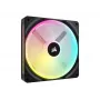 Corsair iCUE LINK QX120 RGB 120 mm PWM ventilaatorite stardikomplekt, must/valge, 480–2000 p/min