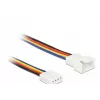 Delock Verlängerungskabel PWM Lüfteranschluss 4 Pin 30 cm