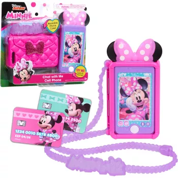 Disney Junior Minnie hiir Chat With Me mobiiltelefoni komplekt, rollimäng