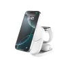 Sisetreilaadur Belkin UltraCharge 25w Qi2 3in1 Magnetlaadur EL valge ümmargune