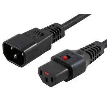 Microconnect PC1024 toitekaabel Must 1 m C13 pistikupesa C14 pistik