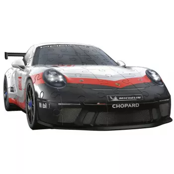 3D puzzle Ravensburger Iconics Porsche 911 GT3 Cup – mudelikoopia komplekt
