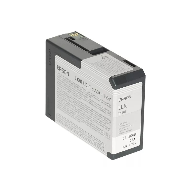 Epson üksikpakend hele hele must T580900, hele hele must, pigmendipõhine tint, 80 ml, 1 tk