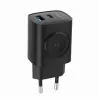 USB-A USB-C laadija 20W PowerDelivery Quick Charge 3.0, must