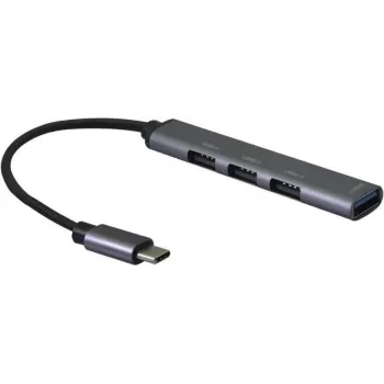 USB-jaotur Helos 344447 USB-C 5000 Mbit/s hall