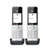 Gigaset COMFORT 500HX duo Analoog/DECT telefon Kõne tuvastus Must, Hõbedane