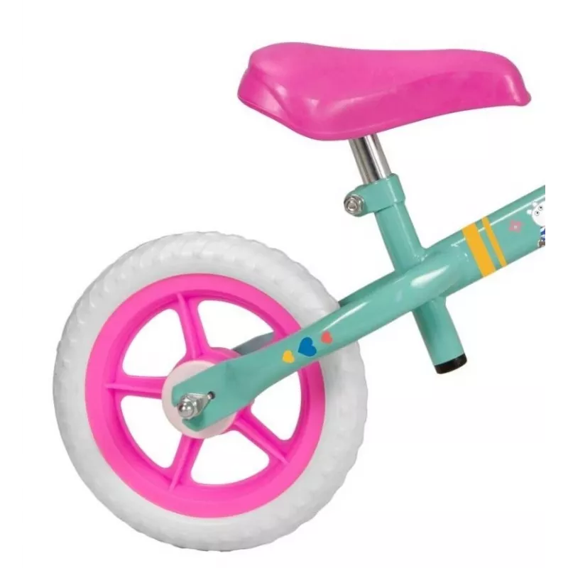 Lasteratas Toimsa TOI198 — terasraam 25,4 cm (10 tolli), unisex, käsipidur, 2 ratast, 3,5 kg, roheline mitmevärviline