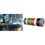Liimiline riideteip Tesa 4651 Premium 38 mm x 25 m, must, plastikkattega, 148 silma