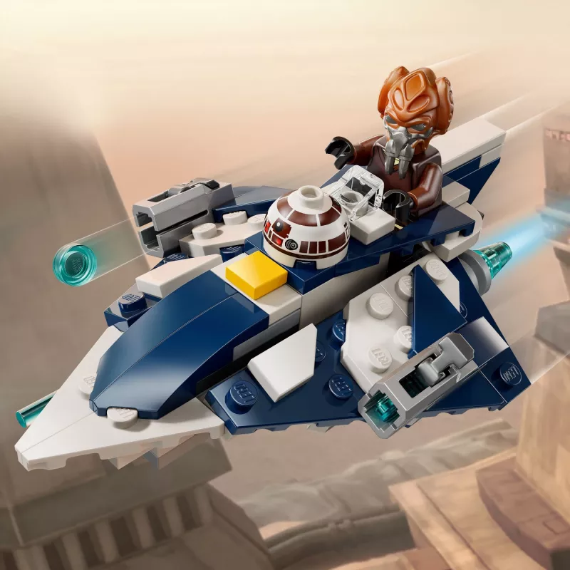 LEGO Microfighter Star Wars Plo Kooni Jedi tähelaev 75400 — 89 osa, 1 minifiguur, vanus 6+