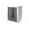 DIGITUS Professional Dynamic Basic Series DN-19 16U-6/6-EC - korpus - sobib seinakinnituseks - hall, RAL 7035 - 16U - 48,3 cm (19)