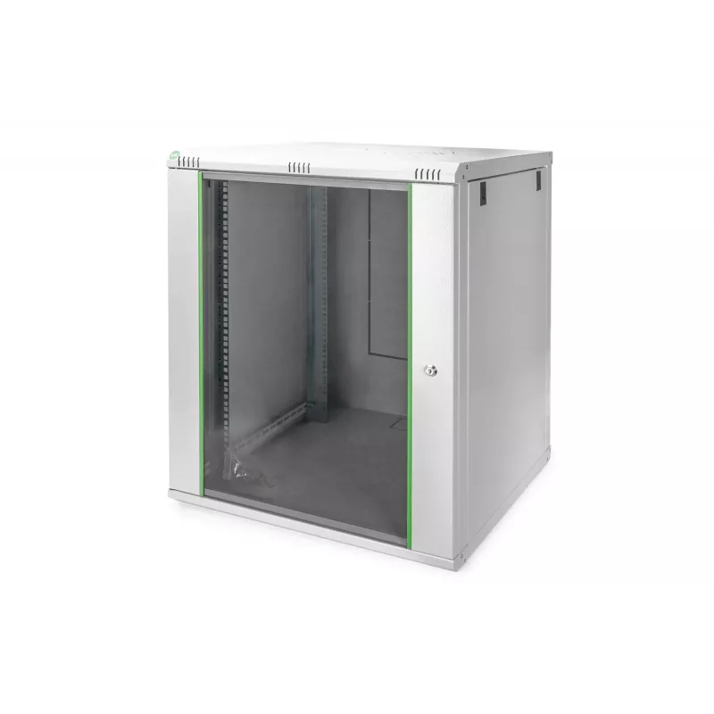 DIGITUS Professional Dynamic Basic Series DN-19 16U-6/6-EC - korpus - sobib seinakinnituseks - hall, RAL 7035 - 16U - 48,3 cm (19)