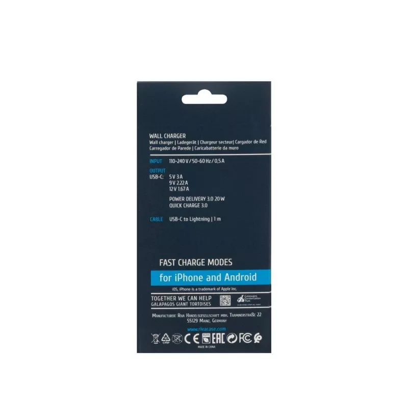 Mobiililaadija SEINA/VALGE PS4101 WD5 Rivacase