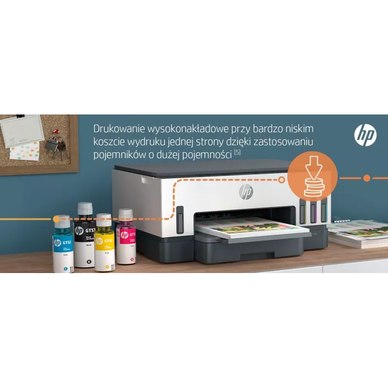 Multifunktsionaalne printer HP Smart Tank 720 — termoinkjet, värviline, A4, Wi‑Fi, dupleks, 4800x1200 dpi