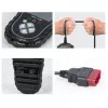 OBDII diagnostikatester QOLTEC ProLine 50685 — sõiduki OBD-II skanner 8V/25V süsteemidele