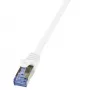 Networking kaabel LogiLink 50m Cat.6A RJ-45 S/FTP Valge