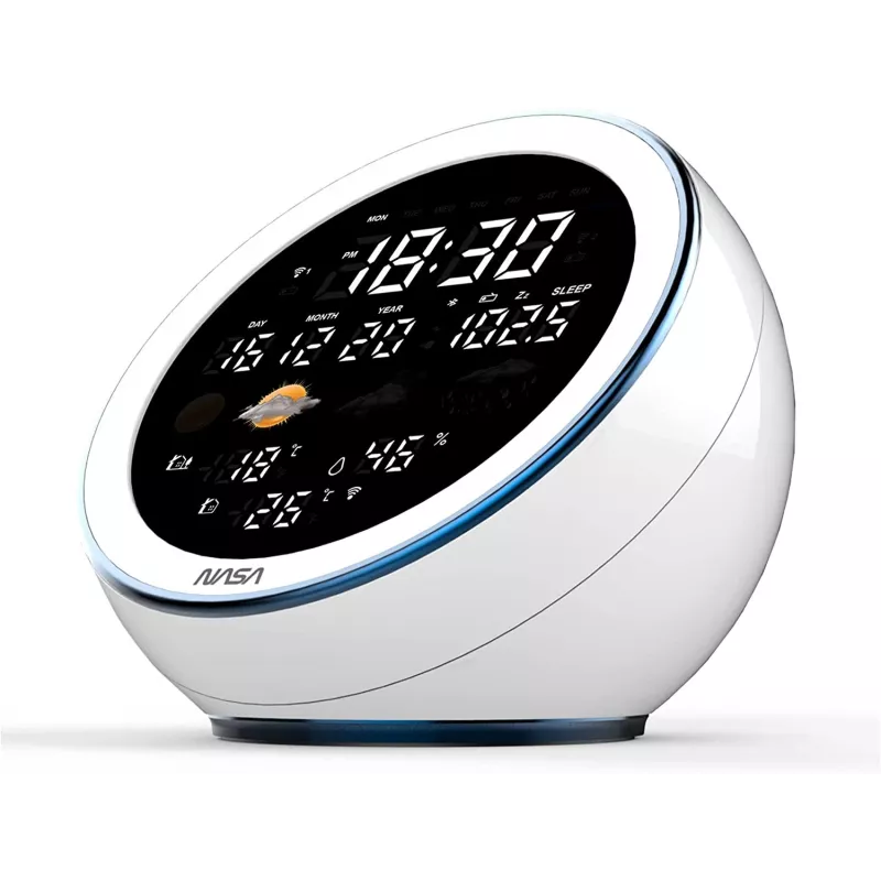 Nasa WSP1500 valge ilmajaam/kõlar BT Moon