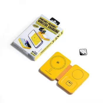 Juhtmeta laadija 3in1 WEKOME MagSafe + peegel (juhtmeta, 3-ühes)