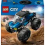 Ehitusmänguasi LEGO City 60402 Sinine Koletisveok suurte rehvidega, 148 osa, 1 minifiguur, vanusele 5+