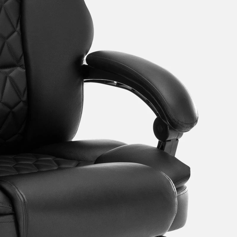 Ergonoomiline kontoritool mark adler MA-BOSS 6.0, orgaanilisest nahast iste, reguleeritav kõrgus 47–55 cm, nimmetugi, Tilt Dual mehhanism